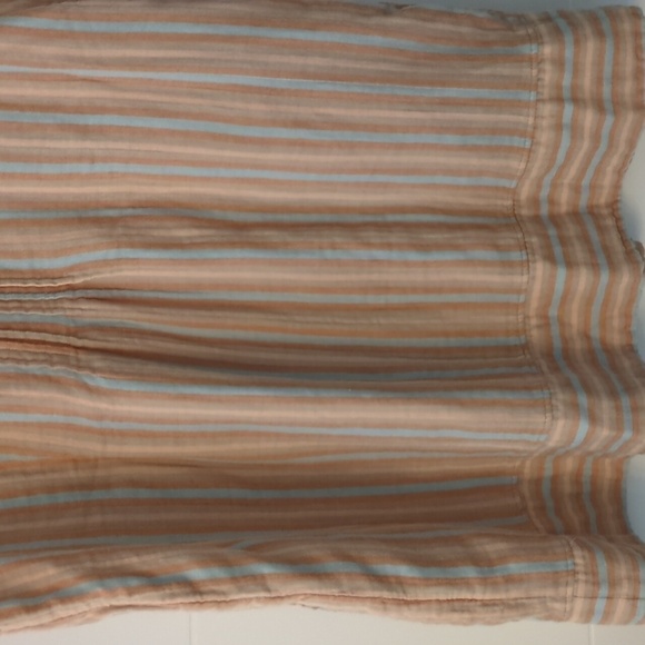 Faherty Isha organic cotton Gauzy Pintuck tunic Dress With Pockets Vacation XXL - Picture 10 of 10